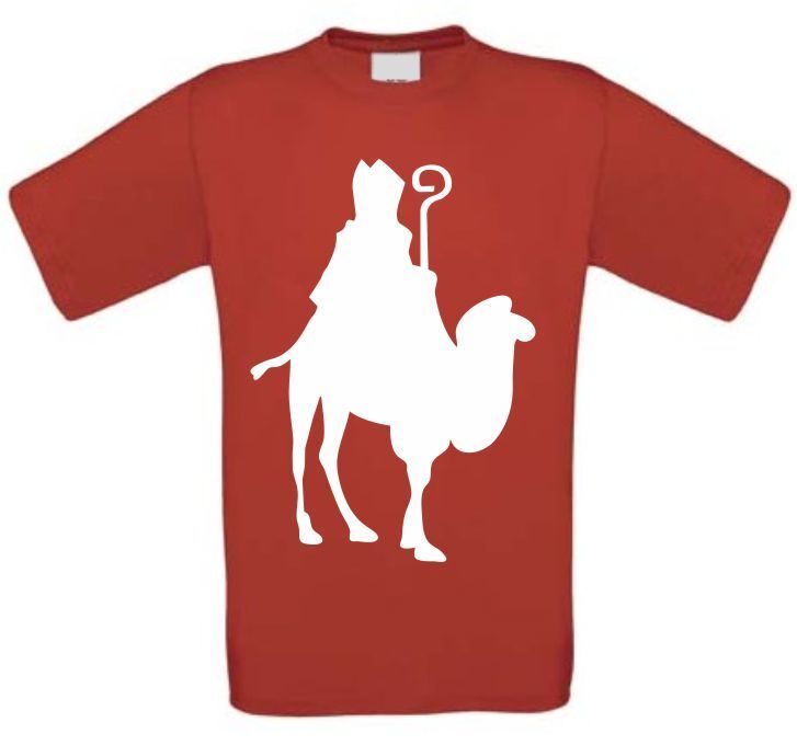sinterklaas op een kameel T-shirt