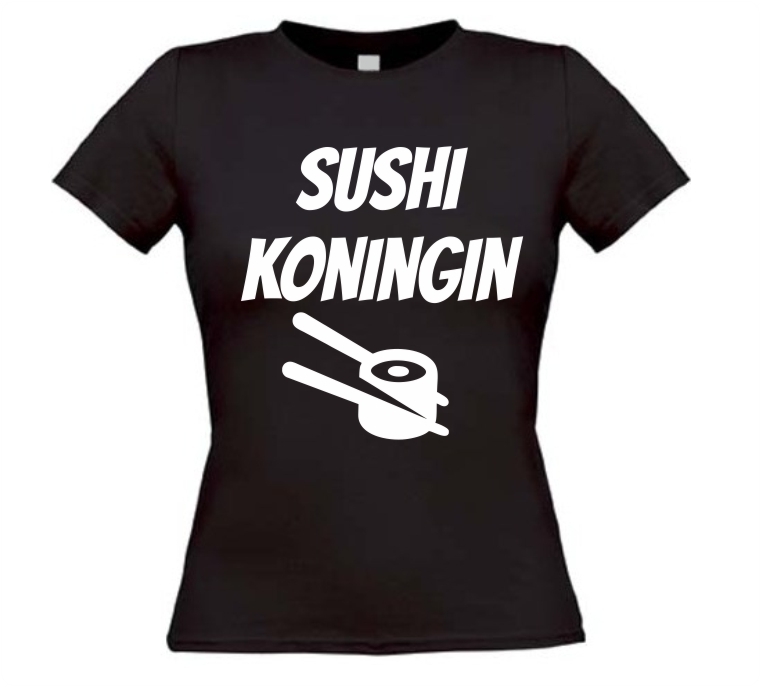 sushi koningin t-shirt