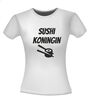 foto 7 sushi koningin t-shirt