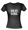 swat girl t-shirt