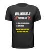 verlanglijstje Sinterklaas T-shirt