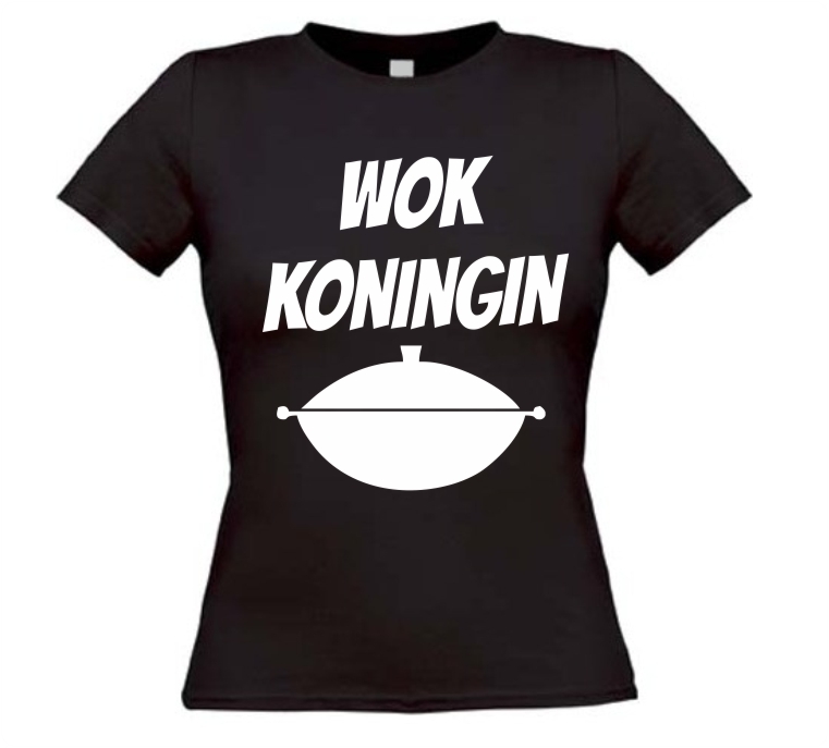 wok koningin t-shirt