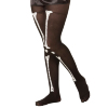 foto 2 Zwarte panty met skelet botten benen voor kids