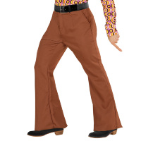 70's Disco broek heren bruin 70e jaren 70's Disco broek heren bruin 70e jaren