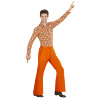 foto 5 70's Disco broek heren oranje 70e jaren 