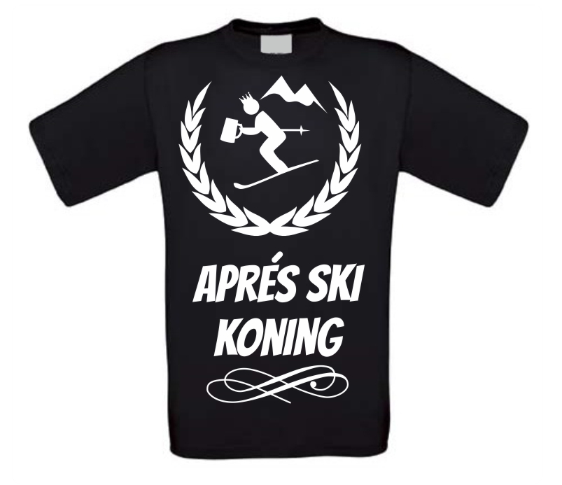 apre ski koning t-shirt