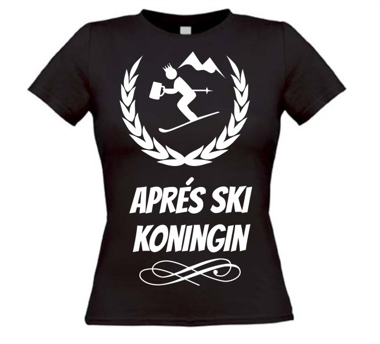 Apre ski koningin T-shirt