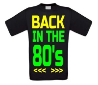 Back to the 80's T-shirt heren
