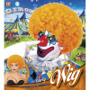 foto 2 Clownspruik krullend volwassen oranje 