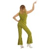 foto 3 Disco 70's groovy jumpsuit retro dames groen