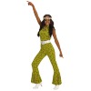 foto 4 Disco 70's groovy jumpsuit retro dames groen