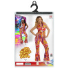 foto 2 Disco 70's groovy jumpsuit retro orchidee print
