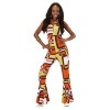 foto 5 Disco 70's groovy jumpsuit retro print