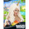 foto 2 Eenhoorn pruik dames wit unicorn