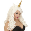 foto 3 Eenhoorn pruik dames wit unicorn