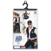 foto 2 Fbi verkleed set volwassen vest met cap