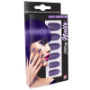 foto 1 Glitter nagels zelfklevend volwassen paars