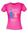 foto 12 he or she? what will the baby be t-shirt
