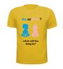 foto 15 he or she? what will the baby be t-shirt