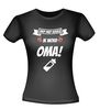 hiep hiep hoera ik word oma T-shirt