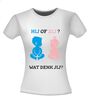 foto 14 Hij of zij? Wat denk jij? gender reveal party T-shirt