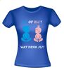 foto 6 Hij of zij? Wat denk jij? gender reveal party T-shirt