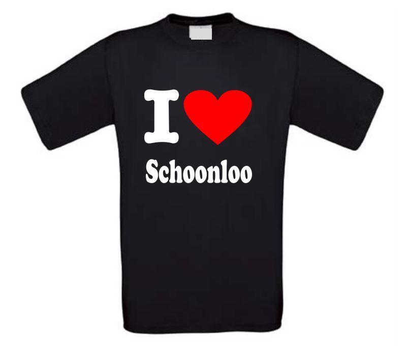 I love Schoonloo t-shirt