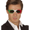 foto 3 Italiaanse bril met kleuren van de vlag van Italie