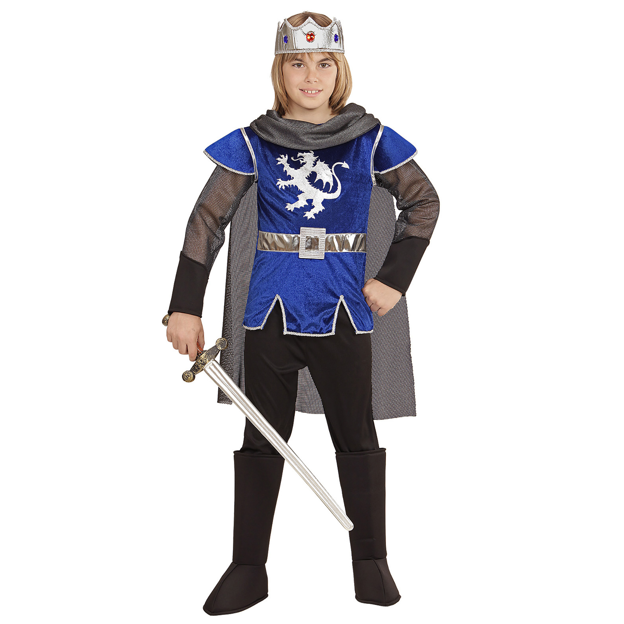 King Arthur blue ridder kostuum kind