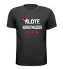 Klote kerstmuziek T-shirt