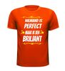foto 9 Niemand is perfect maar ik ben briljant T-shirt