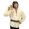 foto 4 Piraten blouse beige volwassen heren shirt