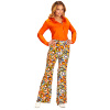 foto 4 Retro disco broek 70's dames bubbels print