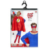 foto 2 Rode superheld cape met oogmasker volwassen super hero outfit