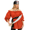 foto 3 Rood piraten blouse voor een piraat dame