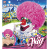foto 2 Roze clowns pruik krullend volwassen