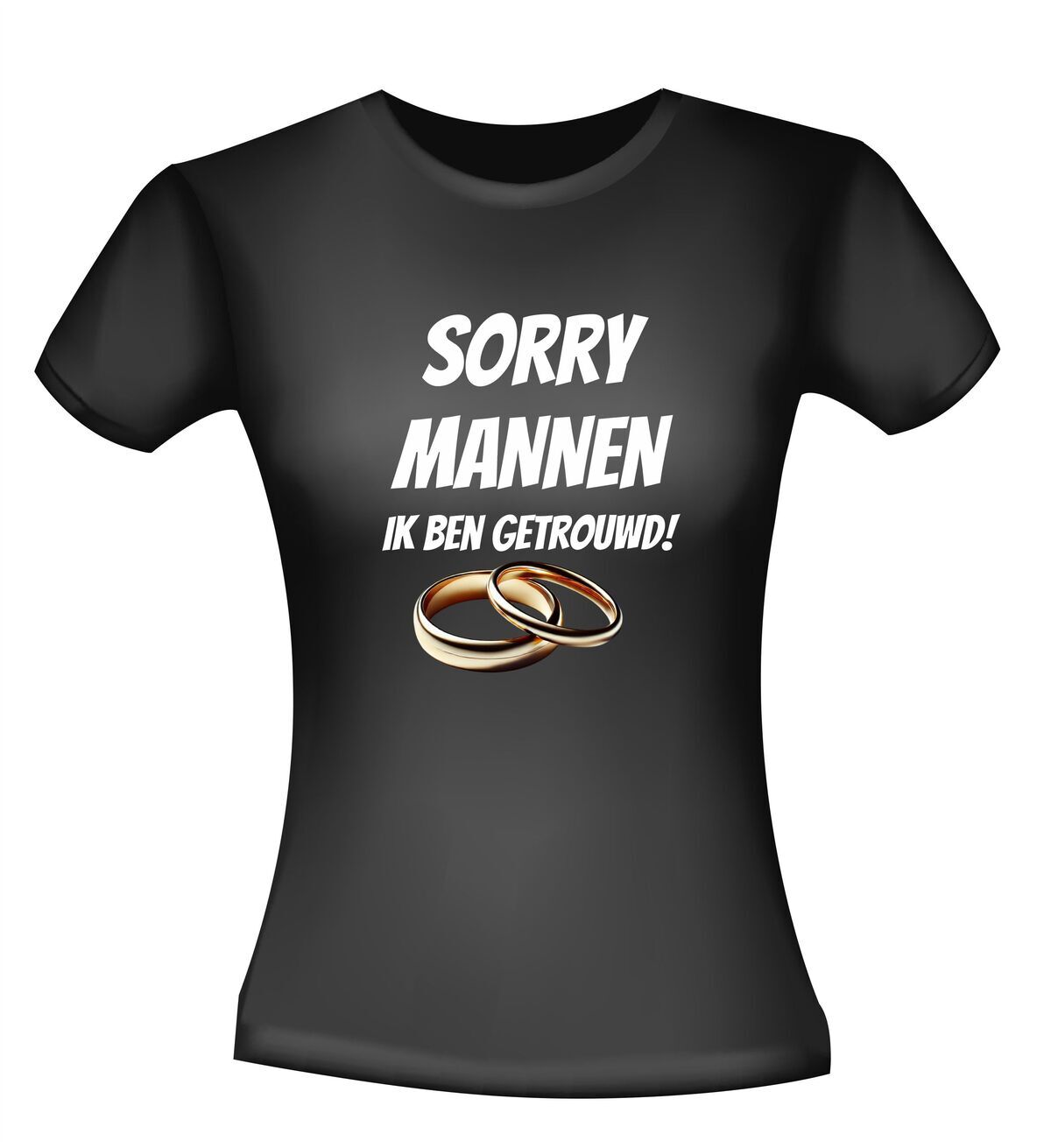 sorry mannen ik ben getrouwd t-shirt