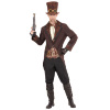 Steampunk outfit bruin heren fantasy