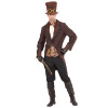 foto 5 Steampunk outfit bruin heren fantasy