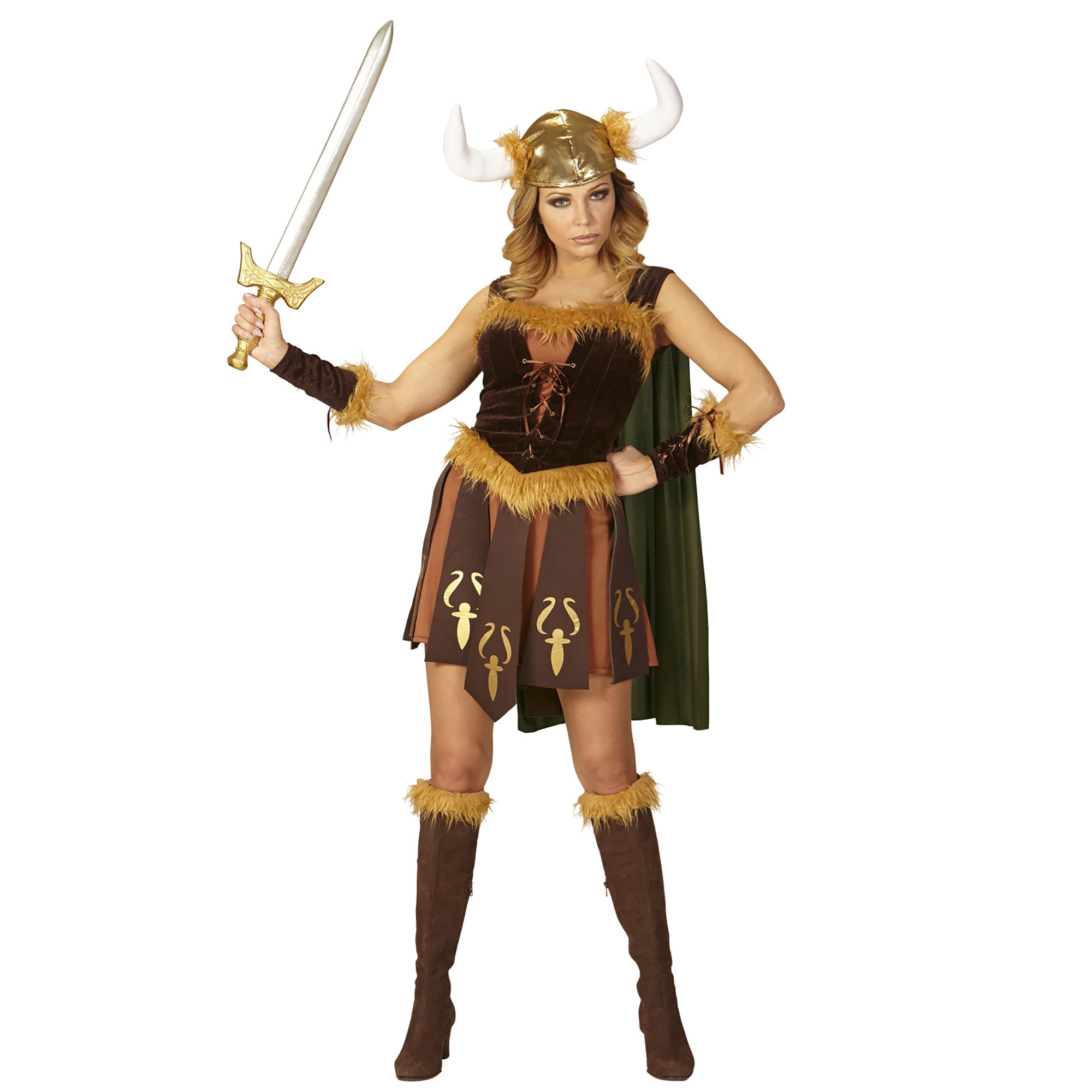 Stoere viking outfit dame Freya