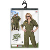 foto 2 straaljager kostuum groen airforce dame 