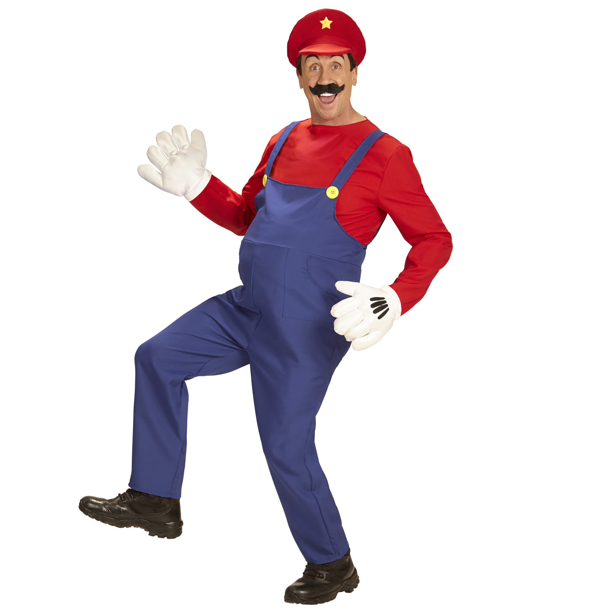Super grappig Mario kostuum volwassen