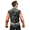 foto 4 Super stoer biker rocker realistisch foto print shirt