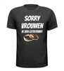 foto 1 T-shirt sorry vrouwen ik ben getrouwd