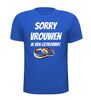foto 3 T-shirt sorry vrouwen ik ben getrouwd