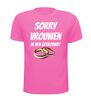 foto 6 T-shirt sorry vrouwen ik ben getrouwd