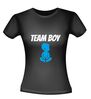 foto 2 Team boy T-shirt voor een gender reveal party