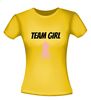foto 16 Team girl T-shirt voor een gender reveal party