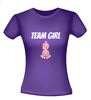 foto 4 Team girl T-shirt voor een gender reveal party