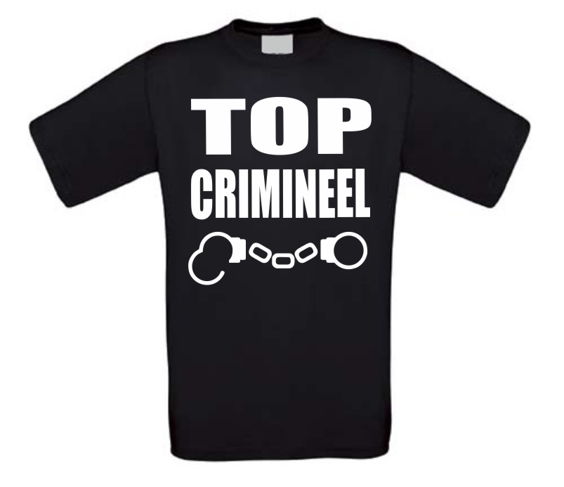 Top crimineel T-shirt